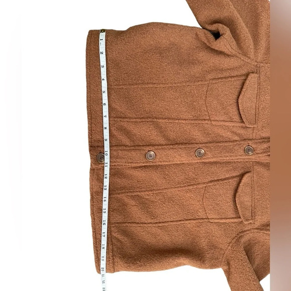 JOIE Brown Boucle Trucker Jacket, Size large - Picture 8 of 13